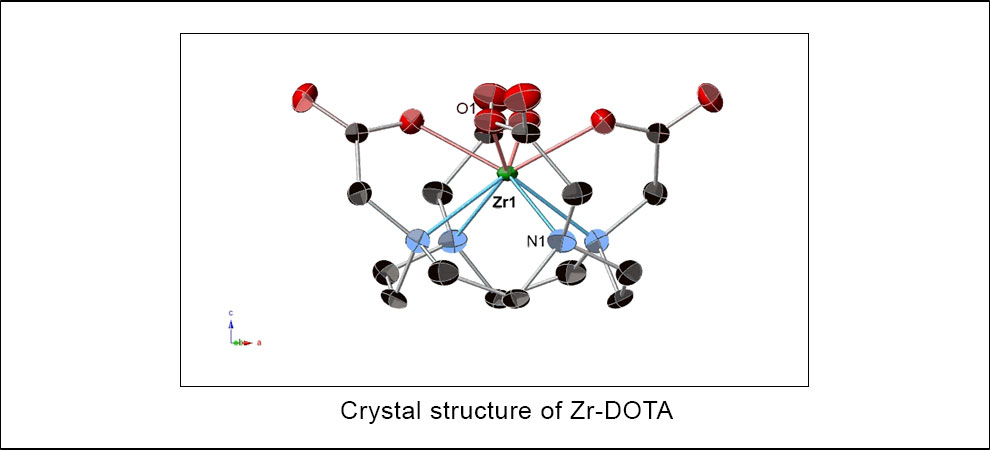 Crystal structure of Zr-DOTA